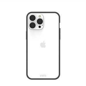 Pela Clear iPhone 11 Pro Max Case with Black Ridge